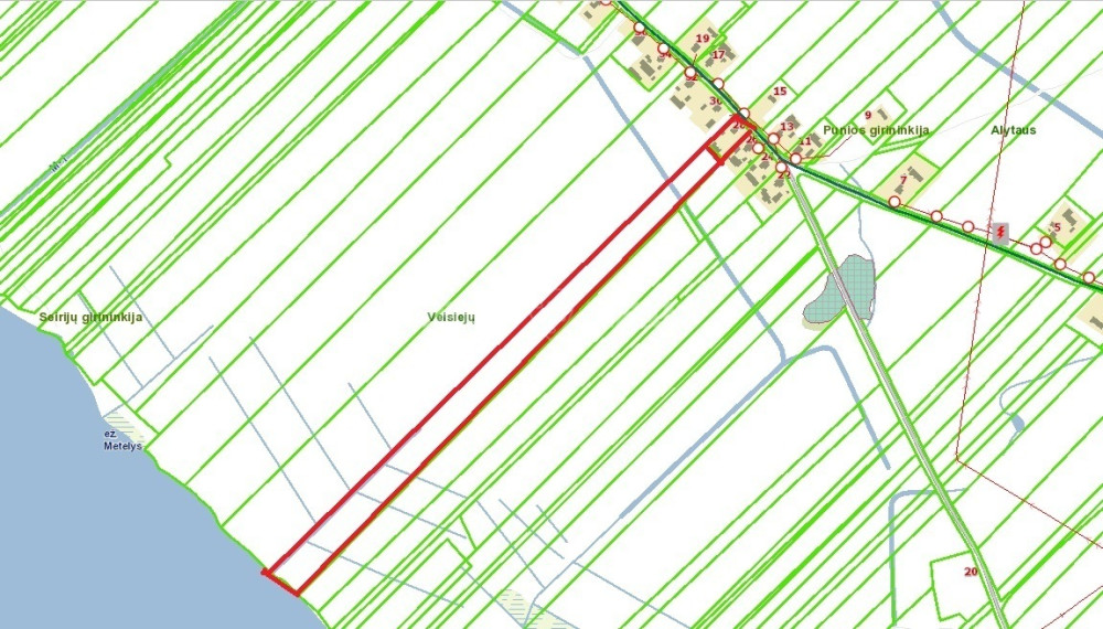Parduodamas namas Piliakalnio g., Papėčių k., Alytaus r. sav., 59.75 m2 ploto, 1 aukštai 14