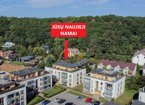 Parduodamas butas Įkalnės aklg., Žemutiniai Kaniūkai, Kauno m., Kauno m. sav., 76.3 m2 ploto, 3 kambariai