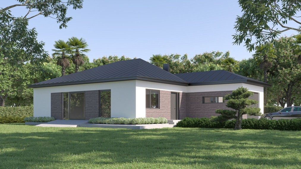 Parduodamas namas Dambavos g., Poderiškių k., Kauno r. sav., 129 m2 ploto, 1 aukštai 5