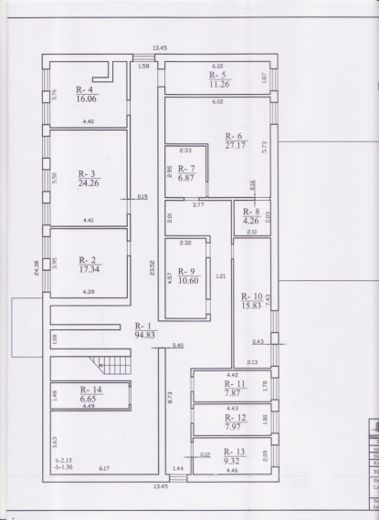 Parduodamos kitos paskirties patalpos Latvygalos g., Biržų m., Biržų r. sav., 1100 m2 ploto 13