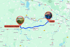 Parduodamas kitos paskirties sklypas Vytauto, Čižiūnų k., Trakų r. sav., 110 a ploto 11