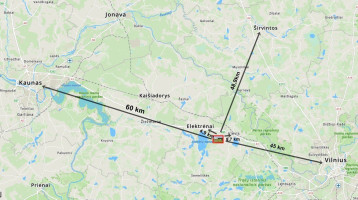 Parduodamas  sklypas Abromiškių k., Elektrėnų sav., 64 a ploto 21