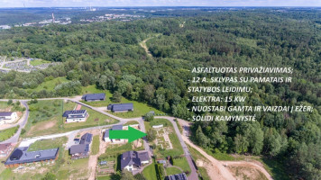 Parduodamas kitos paskirties sklypas Kalno g., Grigiškės, Vilniaus m., Vilniaus m. sav., 12 a ploto 9