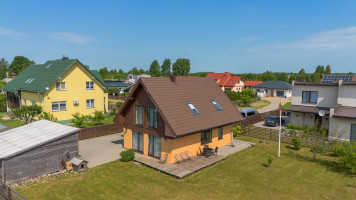 Parduodamas namas Lašų g., Šlapšilės k., Klaipėdos r. sav., 140.69 m2 ploto, 2 aukštai 45