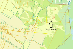 Parduodamas  sklypas Sirvydžių k., Utenos r. sav., 668.96 a ploto 3