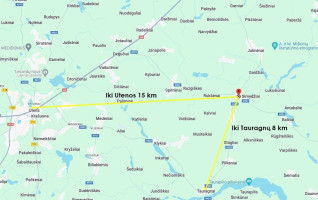 Parduodamas  sklypas Sirvydžių k., Utenos r. sav., 668.96 a ploto 4