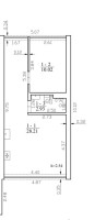 Parduodamas butas Svencelės k., Klaipėdos r. sav., 41.16 m² ploto 2 kambariai 25