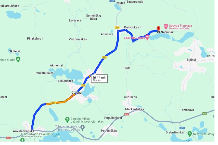 Parduodamas sklypas Ežero, Nečiūnų k., Trakų r. sav., 989 a ploto 4
