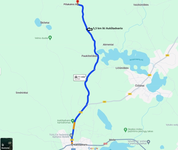 Parduodamas sklypas Piliakalnio II k., Trakų r. sav., 1028 a ploto 4