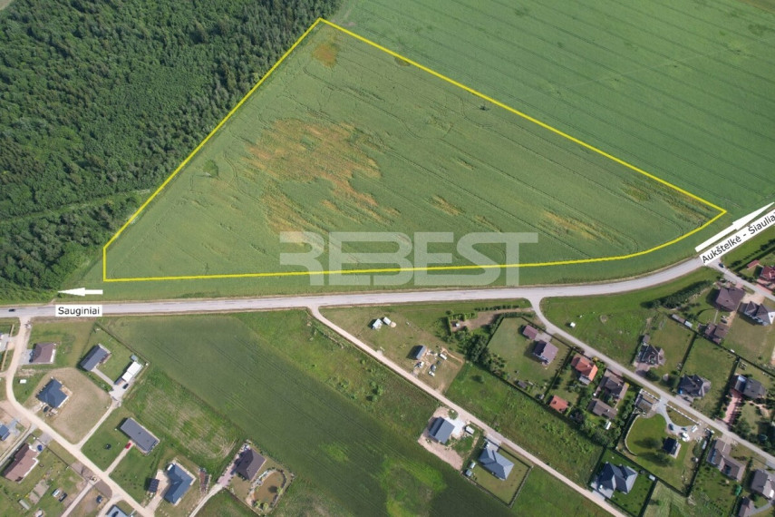 Parduodamas namų valdos paskirties sklypas Ajerų g., Raizgių k., Šiaulių r. sav., 1000 a ploto 6
