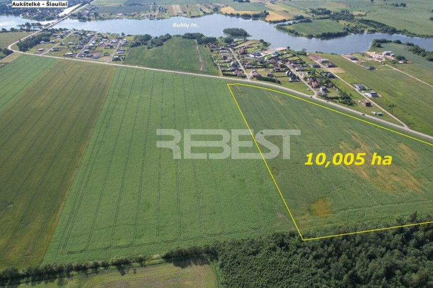 Parduodamas namų valdos paskirties sklypas Ajerų g., Raizgių k., Šiaulių r. sav., 1000 a ploto 5
