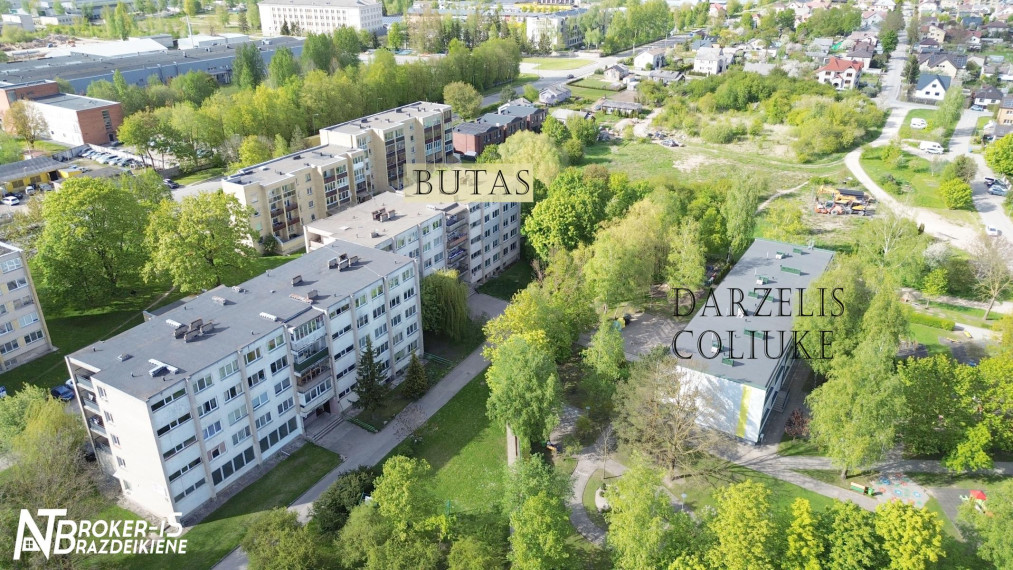 Parduodamas butas Spindulio g., Gubernija, Šiaulių m., Šiaulių m. sav., 32.79 m² ploto 2 kambariai 1