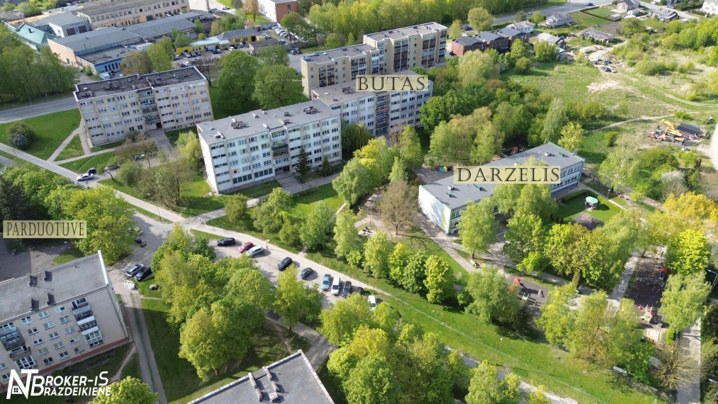 Parduodamas butas Spindulio g., Gubernija, Šiaulių m., Šiaulių m. sav., 32.79 m² ploto 2 kambariai 2