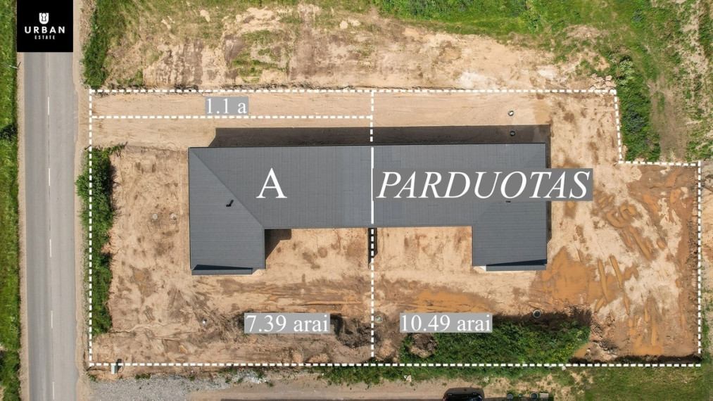 Parduodamas vieno aukšto namas 123 kv.m ploto su erdviu 8 arų sklypu 3