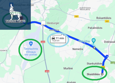 Parduodamas kitos paskirties sklypas Akacijų g., Skaidiškių mstl., Vilniaus r. sav., 200 a ploto