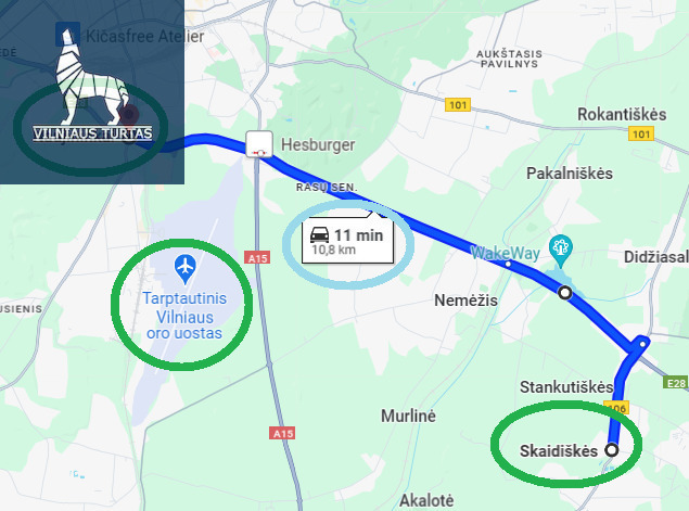 Parduodamas kitos paskirties sklypas Akacijų g., Skaidiškių mstl., Vilniaus r. sav., 200 a ploto 1