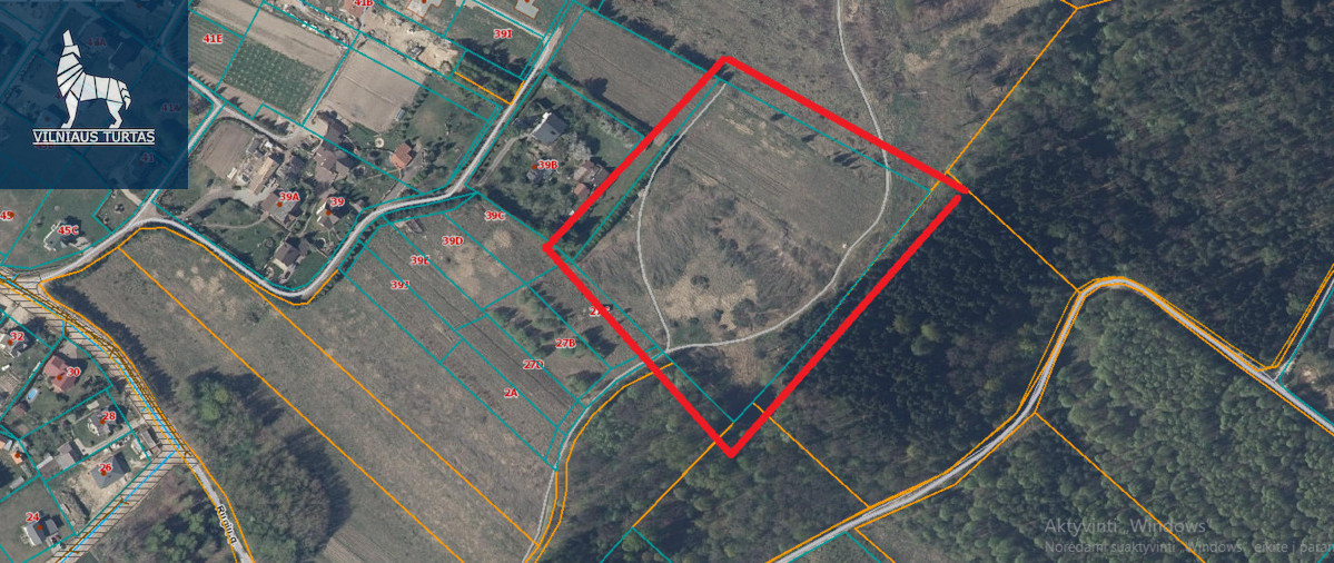 Parduodamas kitos paskirties sklypas Akacijų g., Skaidiškių mstl., Vilniaus r. sav., 200 a ploto 5