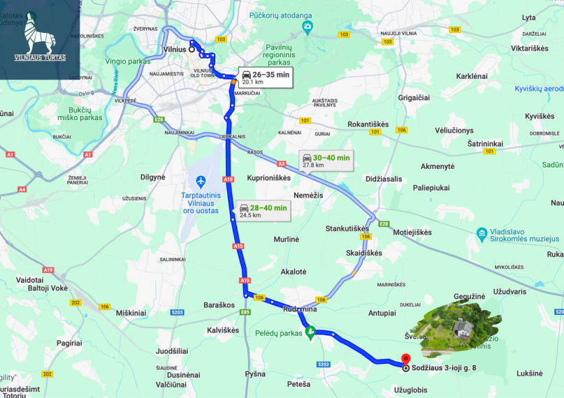 Parduodamas namas Sodžiaus 3-ioji g., Daubėnų k., Vilniaus r. sav., 110 m2 ploto, 2 aukštai 21