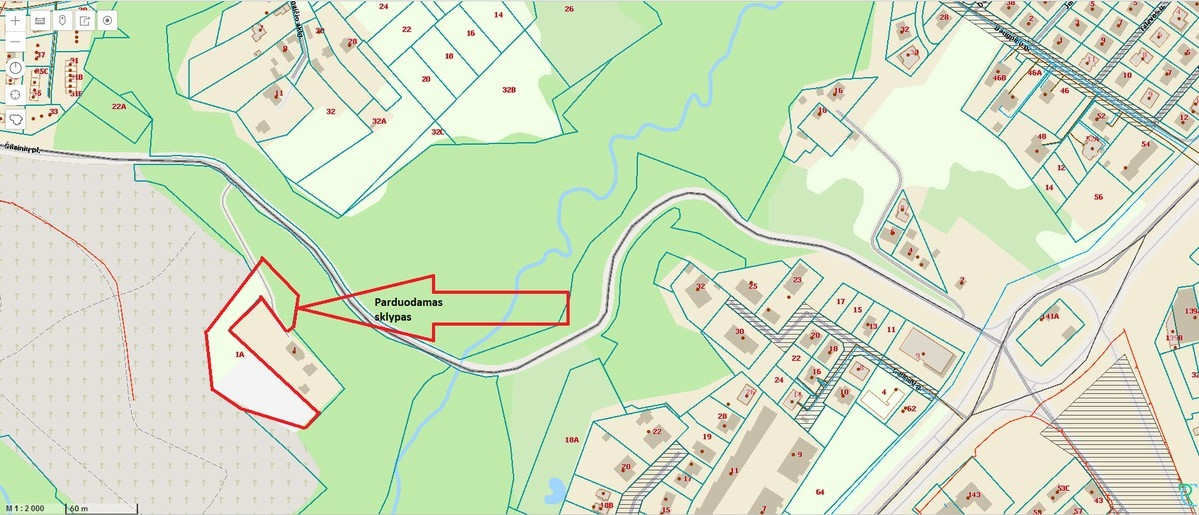 Parduodamas sklypas Šilainių pl., Romainiai, Kauno m., Kauno m. sav., 55.38 a ploto 6