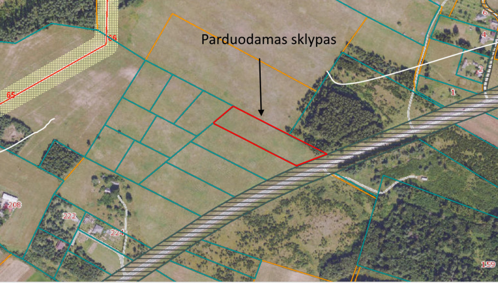 Parduodamas sklypas Rudausių k., 100 a ploto 4