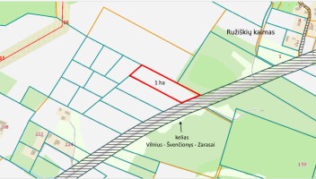 Parduodamas sklypas Rudausių k., 100 a ploto 5