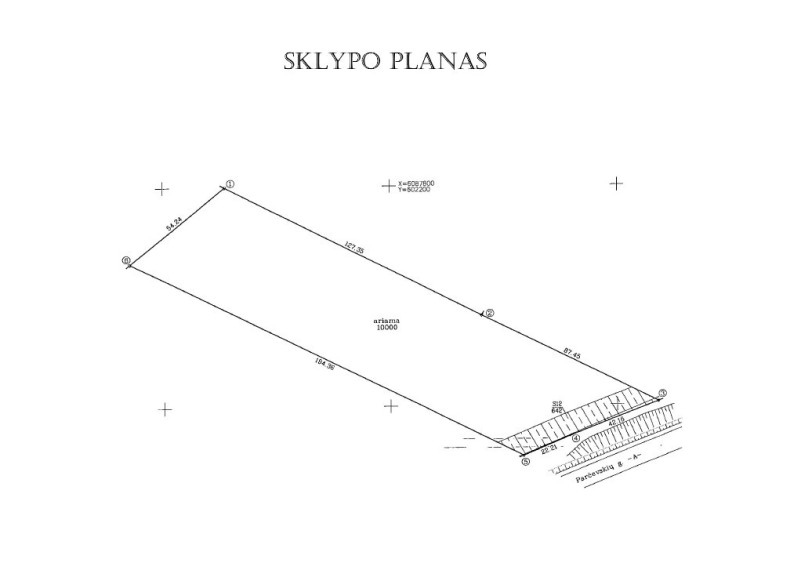 Parduodamas sklypas Rudausių k., 100 a ploto 3