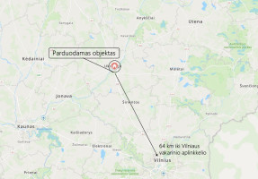 Parduodamas namas Vyšnių g., Ukmergės m., Ukmergės r. sav., 152.54 m2 ploto, 1 aukštai 33
