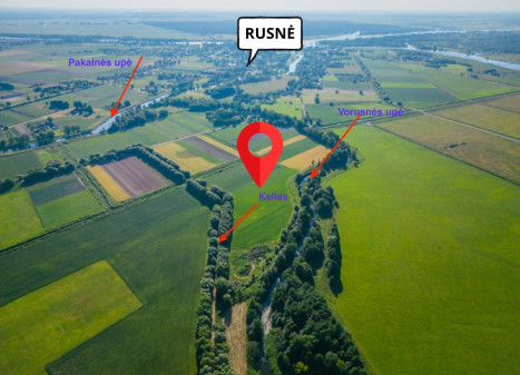 Parduodamas  sklypas Vorusnės, Vorusnės k., Šilutės r. sav., 50 a ploto