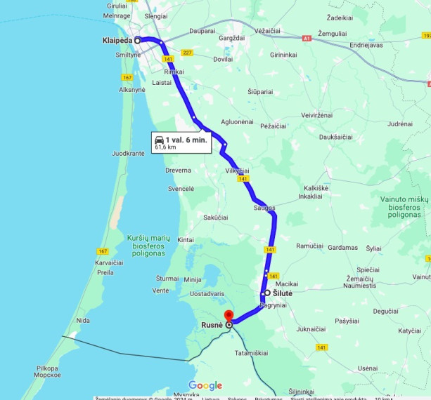 Parduodamas  sklypas Vorusnės, Vorusnės k., Šilutės r. sav., 50 a ploto 9