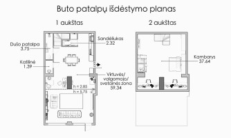 Parduodamas butas T. Ševčenkos g., Naujamiestis, Vilniaus m., Vilniaus m. sav., 104.44 m2 ploto, 3 kambariai 32