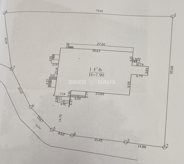 Parduodamos administracinės, gamybinės, kitos paskirties, maitinimo, sandėliavimo patalpos Rudaminos g., Skaidiškių mstl., Vilniaus r. sav., 1161.08 m2 ploto 7