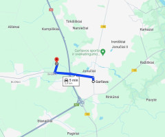 Parduodamas  sklypas Skliauto, Jonučių k., Kauno r. sav., 72 a ploto 7