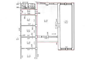 Nuomojamos patalpos Liejyklos g., Pabaliai, Šiaulių m., Šiaulių m. sav., 81.55 m² ploto 12