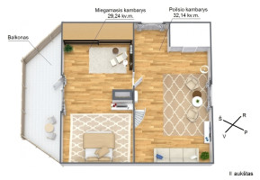 Parduodamas namas Kariotiškių g., Kariotiškių k., Trakų r. sav., 152.33 m2 ploto, 2 aukštai 28