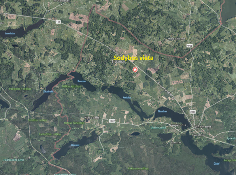 Parduodamas namas Medinų k., Ignalinos r. sav., 82.49 m² ploto 2 kambariai 2