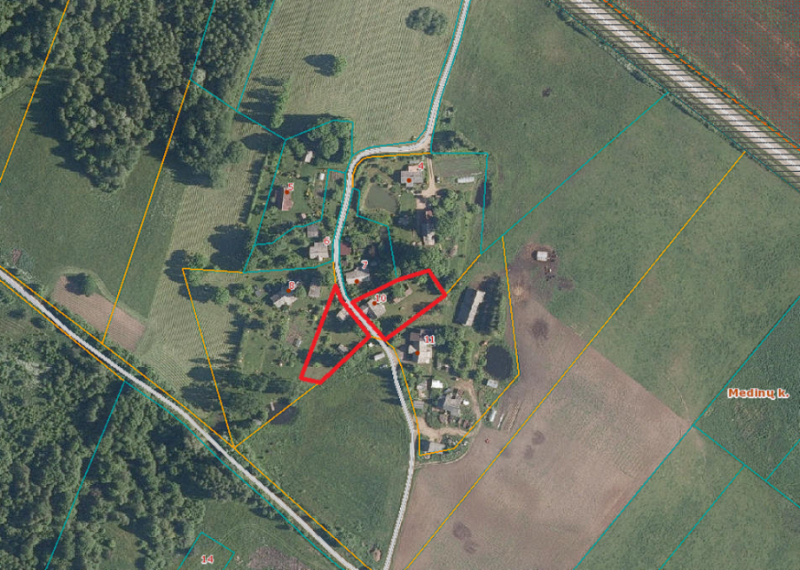 Parduodamas namas Medinų k., Ignalinos r. sav., 82.49 m² ploto 2 kambariai 3