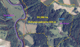 Parduodamas  sklypas Vaškučių k., Raseinių r. sav., 5939 a ploto 3