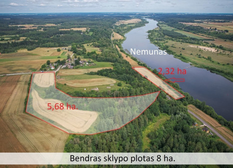Parduodamas  sklypas Altoniškių k., Kauno r. sav., 801 a ploto