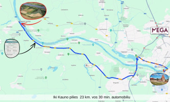 Parduodamas  sklypas Altoniškių k., Kauno r. sav., 801 a ploto 16