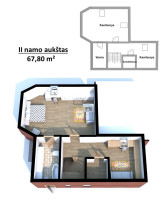Parduodamas namas Baltijos 7-oji g., Mažojo kaimelio, Klaipėdos m., Klaipėdos m. sav., 135.6 m2 ploto, 2 aukštai 30