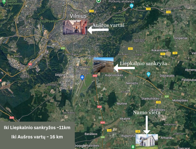 Parduodamas namas Čekėnų g., Rudaminos mstl., Vilniaus r. sav., 151.79 m2 ploto, 2 aukštai 39