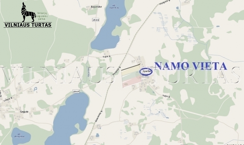 Parduodamas namas Tujų g.14, Spartų k., Lazdijų r. sav., 100 m2 ploto, 1 aukštai 1