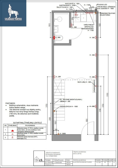 Parduodamos administracinės, gamybinės patalpos Geležinio Vilko g.57a, Vilnius, Šnipiškės, Vilniaus m., Vilniaus m. sav., 34 m2 ploto 4