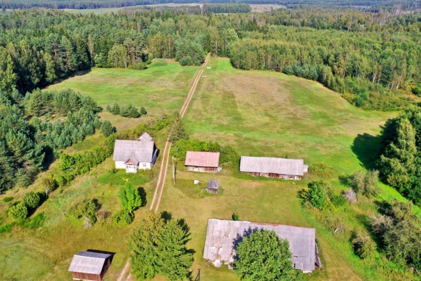 Parduodamas namas Mendrynės k., Molėtų r. sav., 93.00 m² ploto 3 kambariai 2