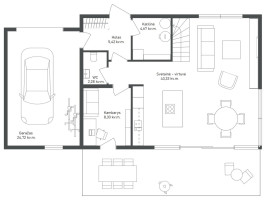 Parduodamas namas Didžiųjų Gulbinų g., Didieji Gulbinai, Vilniaus m., Vilniaus m. sav., 149.12 m2 ploto, 2 aukštai 6