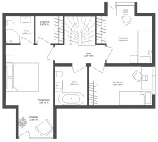 Parduodamas namas Didžiųjų Gulbinų g., Didieji Gulbinai, Vilniaus m., Vilniaus m. sav., 150 m2 ploto, 2 aukštai 15