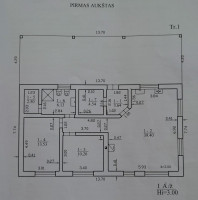 Parduodamas namas Jakštaičių k., Šiaulių r. sav., 80 m² ploto 3 kambariai 24