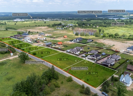 Parduodamas kitos paskirties sklypas Kauno g., Kariotiškių k., Trakų r. sav., 20 a ploto