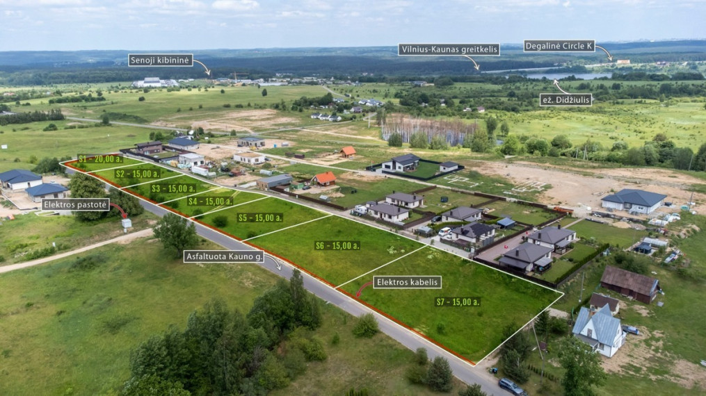 Parduodamas kitos paskirties sklypas Kauno g., Kariotiškių k., Trakų r. sav., 20 a ploto 1