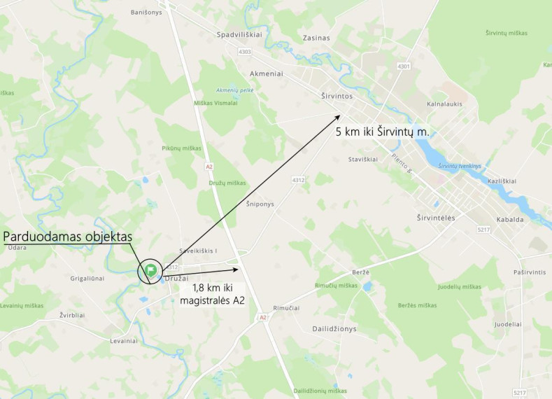 Parduodamas  sklypas Družų k., Širvintų r. sav., 39.14 a ploto 11